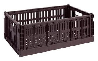 HAY Colour Crate L 34,5 x 53cm Bordeaux