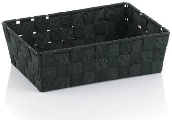 Kela Korb Alvaro PP-Faserband schwarz 29,5x20,5x8,5cm