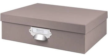 Soho 2 x Aufbewahrungsbox mit Griff taupe