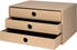 Soho Schubladenbox Kraft 3 Schübe A4
