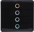 Exacompta Schubladenbox Pop-Box 314496D A4+ 4Schübe sw/farbig