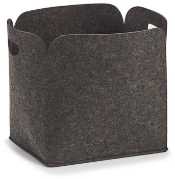 Zeller Filzkorb (L x B x H: 36 x 28 x 36 cm Anthrazit)