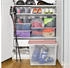 Rotho COMPACT Stapelbox A3 tranparent mit Rollen 70 Liter 1164902089 Deckelfarbe: linnea pink ged.