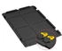 Proregal SuperSparSet 10x Eurobox Nextgen Grip Mit Scharnierdeckel Und Gelben Verschlüssen HxBxT 32x40x60cm 65 Liter Schwarz Griffe Geschlossen