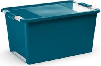Proregal SuperSparSet 2x Mehrzweck Aufbewahrungsbeh&auml;lter STORAGE mit Deckel HxBxT 28x55x35 cm 40 Liter T&uuml;r