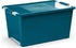 Proregal SuperSparSet 2x Mehrzweck Aufbewahrungsbehälter STORAGE mit Deckel HxBxT 28x55x35 cm 40 Liter Tür