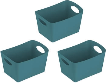 Koziol Aufbewahrungsbox BOXXX S 3er-Set vert laguna