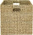 HMF Aufbewahrungskorb Korb Geflochten Seegras Kallax 32 x 34 x 32 cm