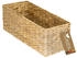 HMF Aufbewahrungskorb Badezimmer Korb Geflochten Wasserhyazinthe Seegras 38 x 15 x 14 cm