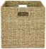 HMF Aufbewahrungskorb Korb Geflochten Seegras Kallax 32 x 34 x 32 cm 2er Set