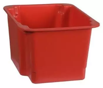Jungheinrich Drehstapelbehälter aus Polypropylen 6 Liter rot