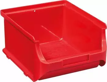 Allit Sichtlagerbox ProfiPlus Gr. 2B BxTxH 13,5x16x8,2cm rot