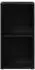 vidaXL LP-Aufbewahrungsbox Schwarz Eichen-Optik 71x34x36cm