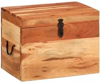 vidaXL Aufbewahrungsbox 39x28x31 cm Massivholz Akazie
