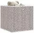 vidaXL Faltboxen 10 Stk. Braun 32x32x32 cm Vlies