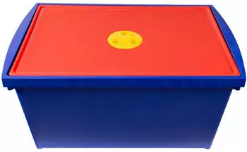 Ondis Aufbewahrungsbox System Box M blau/rot