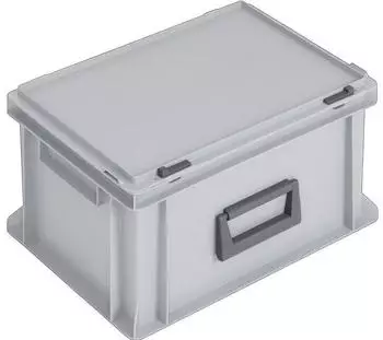 Lockweiler Kunststoffkoffer L400xB300xH233 mm PP 1 Griff PC20-139. 220.110. 118