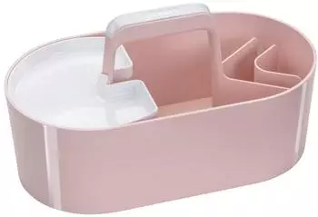 HAN Mobile Organisationsbox 4 F&auml;cher BxTxH 33x18x17,5cm Flamingo Rose