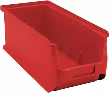 Allit Stapelbarer Sichtlagerkasten ProfiPlus Box 3L rot Tiefe 320 mm Polypropylen HxBxT 125x150x320mm PP