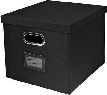 HMF 250473-02 Aufbewahrungsbox Deckel DIN A4 H&auml;ngeregister Kallax 33 x 37 28 cm