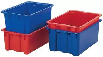 Lakape LA KA PE Drehstapelbehälter 60 l 650 x 450 280 mm blau LB 65/45 (60 Liter)