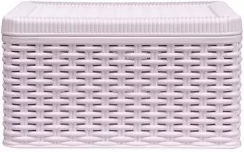 Ondis Aufbewahrungsbox Rattan Optik Decora S rosa