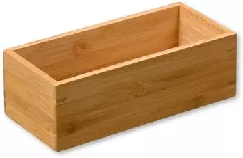 Kesper Aufbewahrungsbox Bambus stapelbar 57404 1 Maße (B x L H): 11 24 8 cm