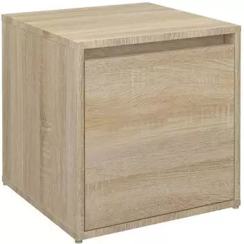 vidaXL Schubladenbox Sonoma-Eiche 40,5x40x40 cm Holzwerkstoff