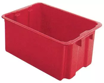 Lakape LA KA PE Drehstapelbehälter 60 l 650 x 450 280 mm rot LB 65/45 (60 Liter)