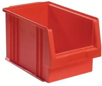 Lakape LA-KA-PE Sichtlagerkasten PLK L330 x B213 x H200 mm PP rot 01450 02 01