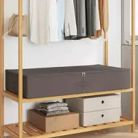 vidaXL Aufbewahrungsbox 6 pcs Grau 90 x 48 x 15 cm Vliesstoff