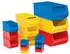 Proregal SparSet 10 x Blaue Sichtlagerbox 5.0 Mit Abdeckung HxBxT 20 x 30 x 50 cm 21,8 Liter Sichtlagerbehälter Sichtlagerkasten