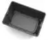 Paperflow Aufbewahrungsbox Locker 135 L Polypropylen fahrbar mit Rollen scharnierter Deckel stapelbar L 786 x B 535 x H 450 mm schwarz/rot