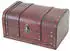 HMF 6401-130 Schatztruhe Holz Schloss 30 x 20 x 15 cm Spanien