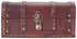 HMF 6401-130 Schatztruhe Holz Schloss 30 x 20 x 15 cm Spanien