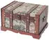 HMF 6408-129 Schatztruhe Holz 29 x 20 x 17 cm Klein Amerika