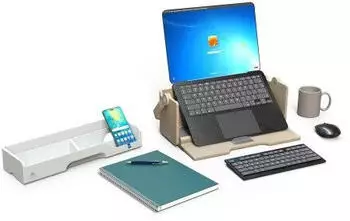 Alba Arbeitsbox DKBOX holz/wei&szlig;