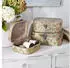 Loberon Box 3er Set Emmylou bunt (21 x 31.5 x 11.5cm)