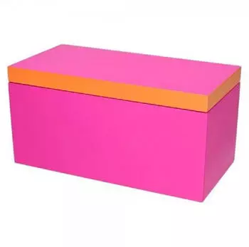 Gift Company Aufbewahrungsbox MDF Neo M Neon Pink Orange - neon pink/orange
