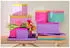 Gift Company Aufbewahrungsbox MDF Neo M Neon Pink Orange - neon pink/orange