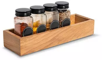 Creative Deco Aufbewahrungsbox Buchenholz 28x9x5cm (JAN-CD-TACA-BUK-28x9)