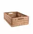 Proregal Klappbox Active Lock Holzdekor HxBxT 16,5x40x60cm Braun 33,2 Liter Kiste Faltbox Transportkiste Obstkiste Gemüsekiste