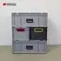 Proregal Eurobox Nextgen Seat Box Gelb HxBxT 26,5x40x60cm 44 Liter Griffe Offen Schwarz Eurobehälter Sitzbox Transportbox