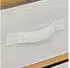 5five Tidy Box Regal Bambus, Polyester, Baumwolle 66x33x78cm (FIVE232-174905)