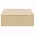 vidaXL Aufbewahrungsbox 24 pcs Creme 90 x 48 x 15 cm Vliesstoff