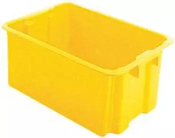 Lakape LA KA PE Drehstapelbeh&auml;lter 60 l 650 x 450 280 mm gelb LB 65/45 (60 Liter)
