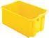 Lakape LA KA PE Drehstapelbehälter 60 l 650 x 450 280 mm gelb LB 65/45 (60 Liter)
