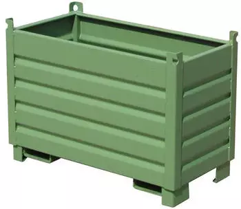 Bauer S&uuml;dlohn Sammelbeh&auml;lter-System SBS 500, lackiert, Resedagr&uuml;n