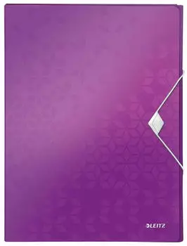 Leitz 5 x Ablagebox Wow A4 PP 30mm violett