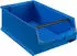 Proregal SparSet 10x Blaue Sichtlagerbox 5,1 mit Griffstange HxBxT 20 x 30 x 50 cm 21,8 Liter Sichtlagerbehälter